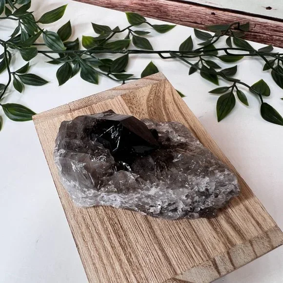 Smoky Quartz Crystal Points Cluster - Smoky Quartz Point Crystal Cluster - Picture 2 of 11